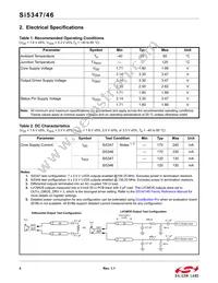 SI5347D-B-GMR Datasheet Page 4