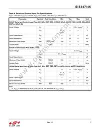 SI5347D-B-GMR Datasheet Page 7