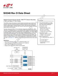 SI5348A-D06323-GMR Datasheet Cover