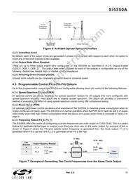 SI5350A-A-GUR Datasheet Page 11