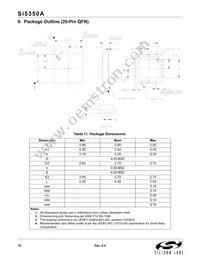SI5350A-A-GUR Datasheet Page 18