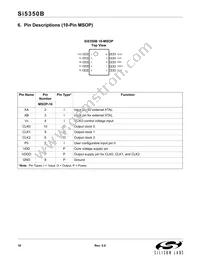 SI5350B-A-GUR Datasheet Page 18