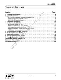 SI5350C-A-GMR Datasheet Page 3