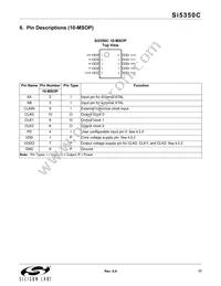SI5350C-A-GMR Datasheet Page 17