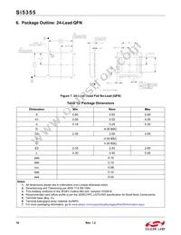 SI5355A-B08705-GM Datasheet Page 18