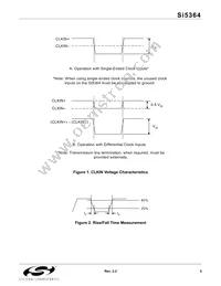 SI5364-F-BC Datasheet Page 5