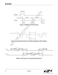 SI5364-F-BC Datasheet Page 6