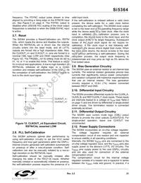 SI5364-F-BC Datasheet Page 21