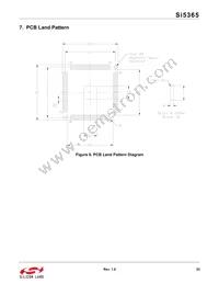 SI5365-C-GQ Datasheet Page 23