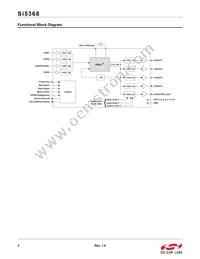 SI5368A-C-GQR Datasheet Page 2