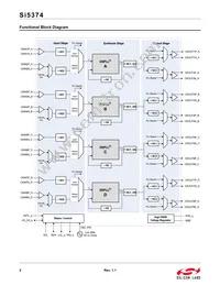 SI5374C-A-BL Datasheet Page 2