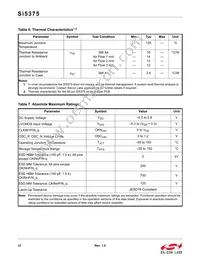 SI5375B-A-BL Datasheet Page 12