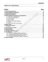 SI5376B-A-BL Datasheet Page 3