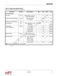 SI5376B-A-BL Datasheet Page 11