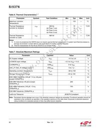 SI5376B-A-BL Datasheet Page 12