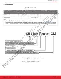 SI5380A-D-GMR Datasheet Page 3