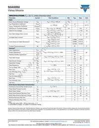 SI5446DU-T1-GE3 Datasheet Page 2