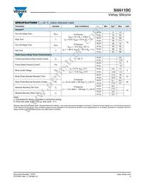 SI5511DC-T1-GE3 Datasheet Page 3
