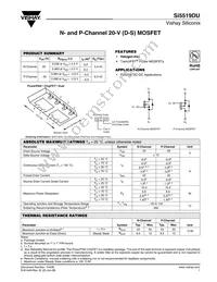 SI5519DU-T1-GE3 Cover