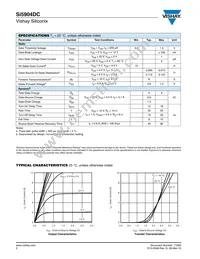 SI5904DC-T1-GE3 Datasheet Page 2