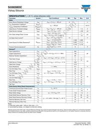 SI5905BDC-T1-GE3 Datasheet Page 2