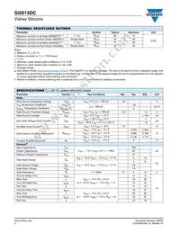 SI5913DC-T1-E3 Datasheet Page 2