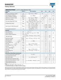 SI5933CDC-T1-E3 Datasheet Page 2