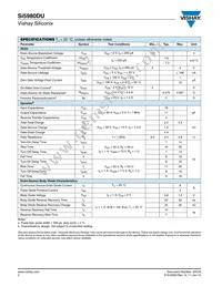 SI5980DU-T1-GE3 Datasheet Page 2