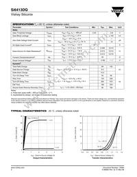 SI6413DQ-T1-E3 Datasheet Page 2