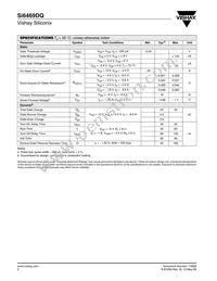 SI6469DQ-T1-E3 Datasheet Page 2