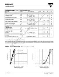 SI6954ADQ-T1-E3 Datasheet Page 2