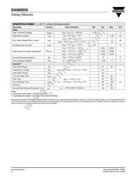 SI6969DQ-T1-GE3 Datasheet Page 2
