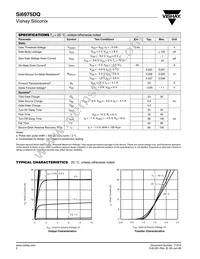 SI6975DQ-T1-E3 Datasheet Page 2