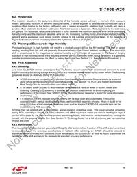 SI7006-A20-IMR Datasheet Page 15