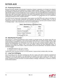 SI7020-A20-YM1R Datasheet Page 18