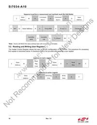 SI7034-A10-IMR Datasheet Page 18