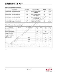 SI7051-A20-ZM Datasheet Page 8