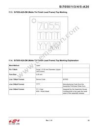SI7051-A20-ZM Datasheet Page 23