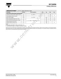 SI7102DN-T1-E3 Datasheet Page 3