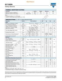 SI7129DN-T1-GE3 Datasheet Page 2
