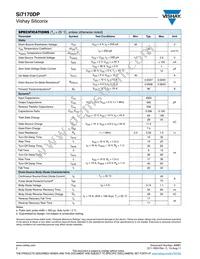 SI7170DP-T1-GE3 Datasheet Page 2