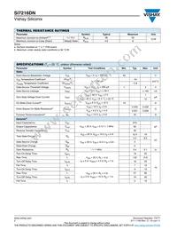 SI7216DN-T1-GE3 Datasheet Page 2