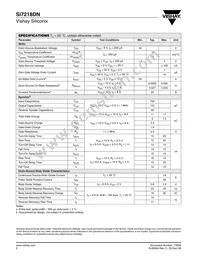 SI7218DN-T1-E3 Datasheet Page 2