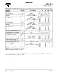 SI7224DN-T1-E3 Datasheet Page 3