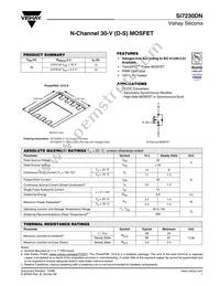 SI7230DN-T1-GE3 Datasheet Cover