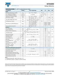 SI7232DN-T1-GE3 Datasheet Page 2