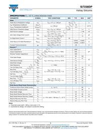 SI7236DP-T1-E3 Datasheet Page 2