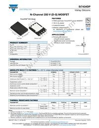 SI7434DP-T1-E3 Datasheet Cover