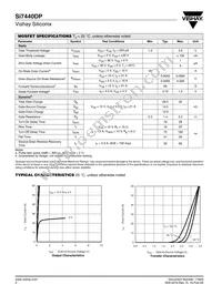 SI7440DP-T1-GE3 Datasheet Page 2