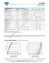 SI7450DP-T1-E3 Datasheet Page 2